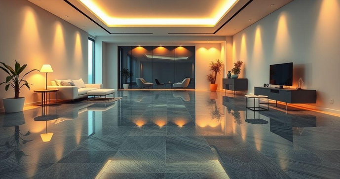 Piso impermeável transforma ambientes: descubra suas vantagens e aplicações