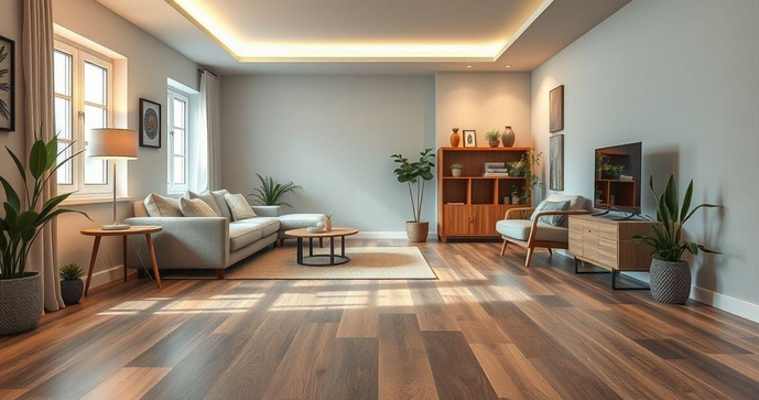 Piso Vinílico Residencial: Vantagens e Dicas para Escolher o Ideal