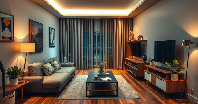 Móveis planejados para apartamentos pequenos: Compactos e Práticos