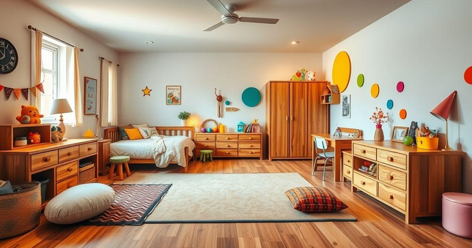 Moveis planejados quarto infantil: Criatividade e Segurança