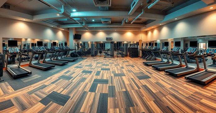 Piso Para Academia De Ginástica: Conforto E Segurança