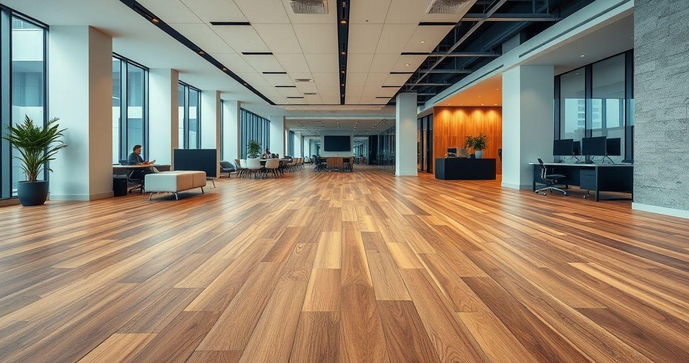 Piso Vinílico Comercial: Ambientes Modernos e Funcionais