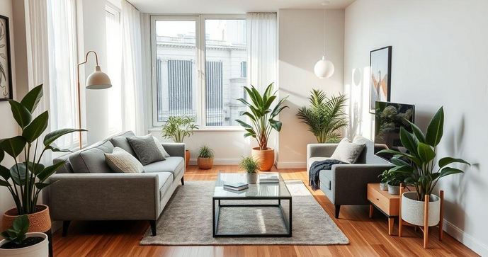  Decoração de apartamentos pequenos: dicas práticas para otimizar espaços e estilo