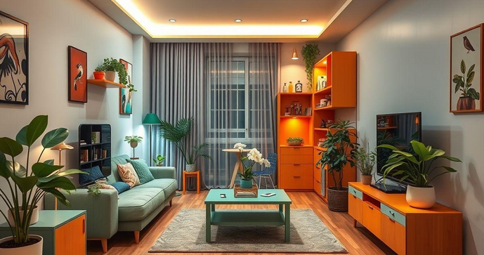  Dicas Para Transformar a Decoração de Apartamentos Pequenos em Um Espaço Funcional