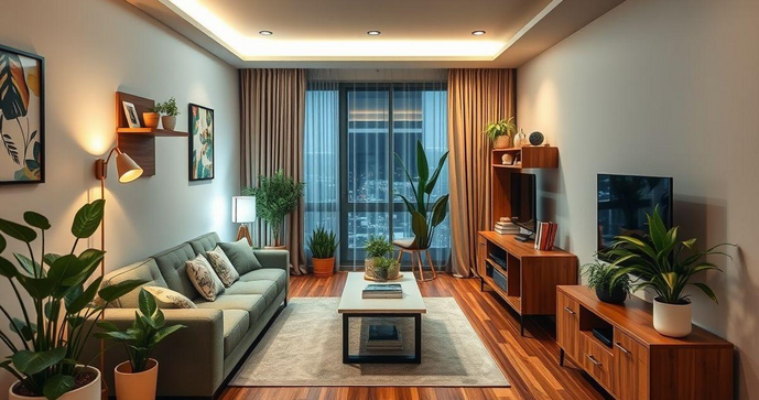  Dicas Práticas para Decoração de Apartamentos Pequenos que Transformam Espaços