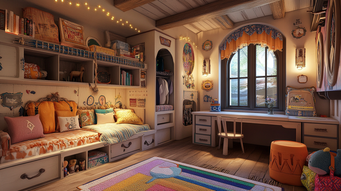  Ideias de Móveis Planejados para Quarto Infantil