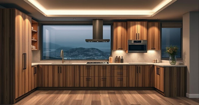  Móveis Projetados para Cozinha Transformam Seu Espaço com Estilo e Funcionalidade