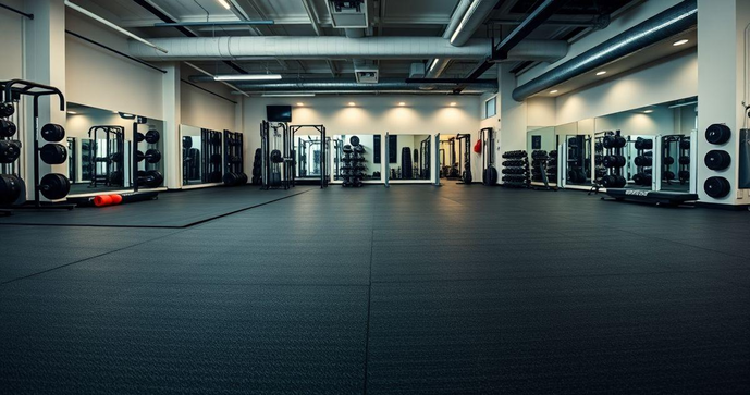  Piso para academia ideal: como escolher o melhor para seu espaço de treino