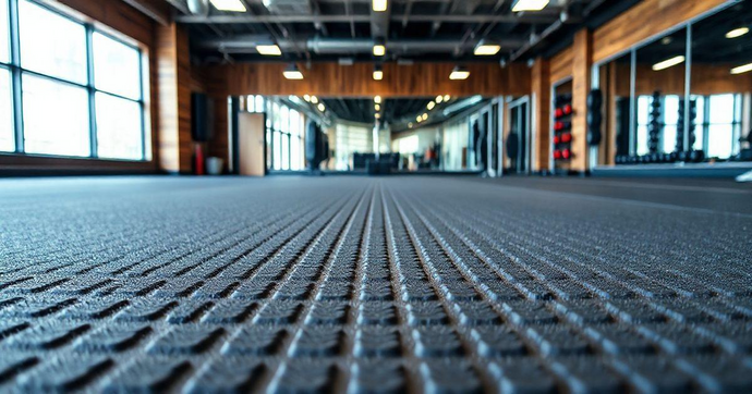  Piso para academia musculação ideal