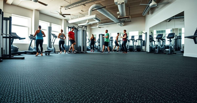 Piso para academia musculação: opções, resistência e custo-benefício