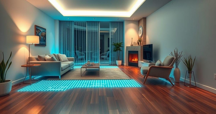  Piso térmico: conforto e temperatura controlada