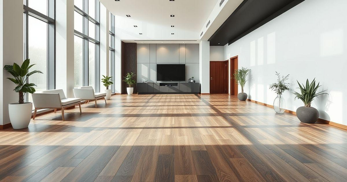 Piso vinílico em manta é a solução ideal para ambientes modernos