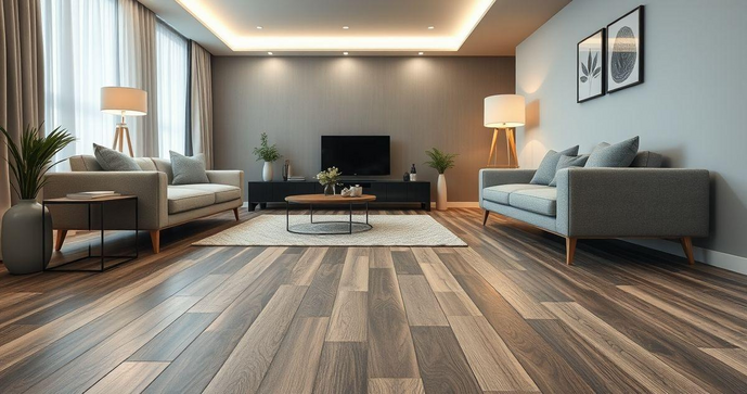  Piso vinílico em manta traz praticidade e estilo para sua casa
