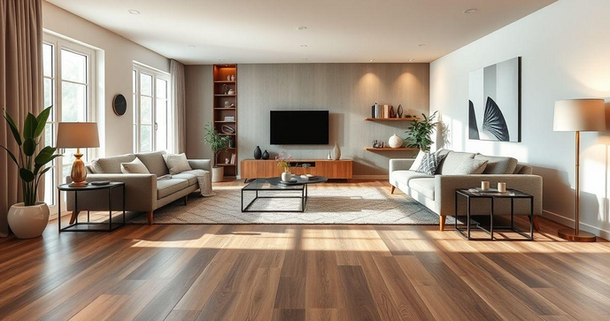  Piso vinílico em régua: a escolha ideal para sua decoração moderna