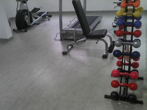 Piso para academia de ginástica